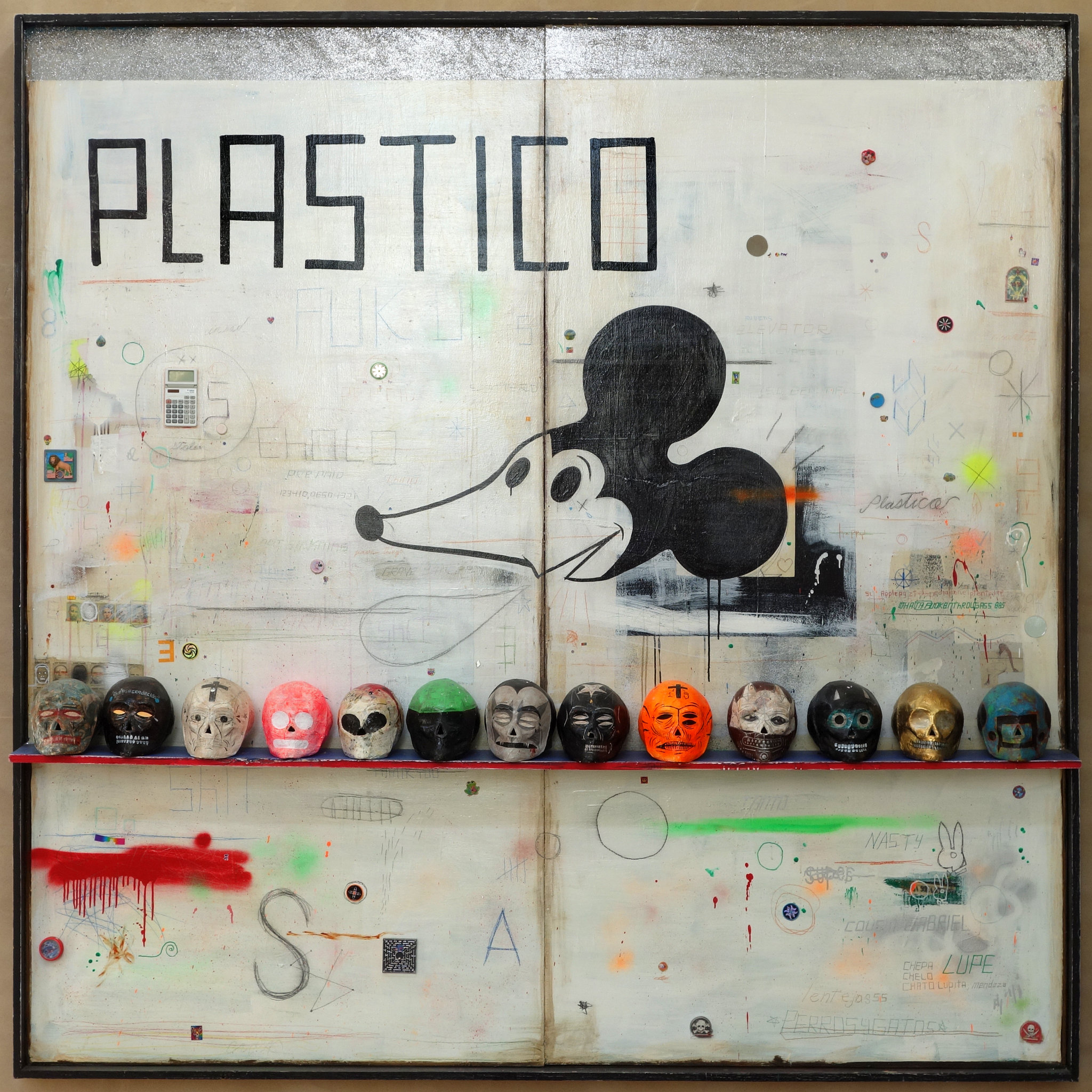 Martin Nielsen art Date Farmers 250 x 250 x 33 cm